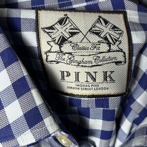 Thomas Pink Mens Shirt 15 1/2 x 34